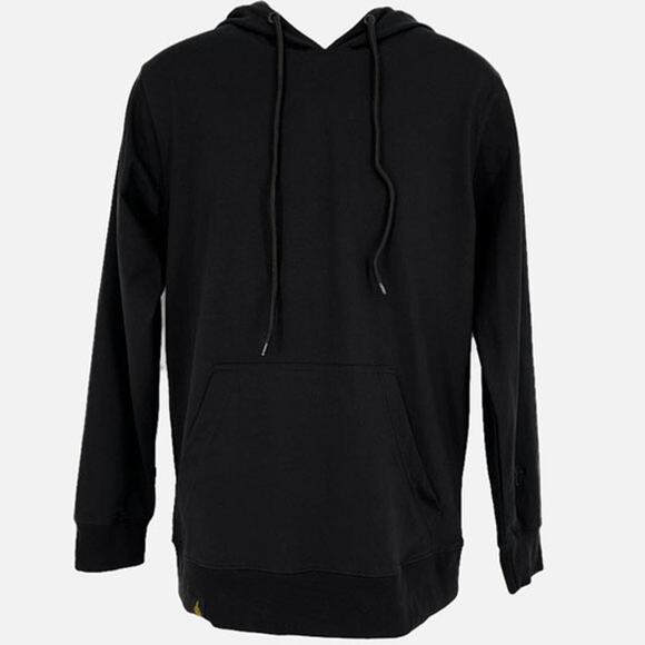 Hero Built Activewear Hoodie Shirt in Black Size Small - Picture 4 of 9